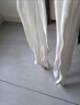 全棉时代儿童连裤袜开学季女宝宝舞蹈袜透气女童 无荧光尽白100cm 实拍图