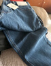 优衣库男装女装直筒牛仔裤/水洗产品合作款系列479816 64 湖蓝色 28 /160/70A 实拍图