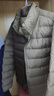 森马（Semir）羽绒服男防泼水外套羽绒内胆轻薄内搭情侣款冬装上衣基础百搭 军绿（灰鸭绒）40635 S 实拍图