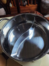 爱仕达（ASD） 火锅304不锈钢直身大容量火锅汤锅厨房家用客厅涮锅电磁明火通用 旋风复底鸳鸯火锅 26cm 实拍图