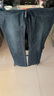 HLA海澜之家牛仔裤男三国演义直筒裤五袋款大码裤子男 实拍图