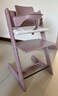 Stokke成长椅源自欧洲宝宝TT餐椅多功能儿童餐椅家用餐桌椅婴儿餐椅 【新色】石楠紫单椅 实拍图