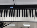 特伦斯折叠钢琴88键便携式电钢琴成人儿童电子琴重力度键盘V30pro家用 炫酷黑+专用琴包+Z型琴架 实拍图