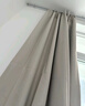 京东京造黑贝妮米色窗帘 99%全遮光成品窗帘布卧室客厅挂钩式 宽2*高2.7米 实拍图