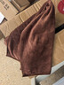 金诗洛 多用途清洁抹布 30×60cm 咖啡色（50条/包）擦玻璃搞卫生厨房地板洗车毛巾 酒店物业清洁抹布 KT-092 实拍图