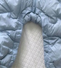 巴拉巴拉童装婴儿连体羽绒服轻薄羽绒服宝宝衣服2025冬装抱衣爬服男童女童 蓝色小熊-白鸭绒 80 cm-充绒量41g 实拍图