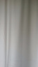 铭聚布艺幻影纱帘 透光不透人客厅阳台挂钩白色窗纱1.8米宽*2.4米高1片 实拍图