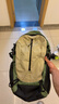探路者（TOREAD）登山背包户外徒步旅行双肩包30L轻便男女通勤书包 漫野绿\米色 实拍图