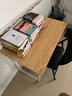 舒客艺家 电脑桌台式小户型小桌子家用学习桌写字办公书桌电竞长条桌子 木纹白架单桌80*50*74 加固电脑桌 实拍图