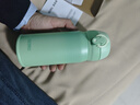 膳魔师（THERMOS）保温杯316钢350ml男女士儿童水杯学生感恩节礼物JNL-350S竹林绿 实拍图