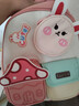 艾欣儿儿童背包女孩幼儿园书包女小中大班卡通男双肩包男童3-6岁可爱宝 粉色 实拍图