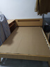 图柔【顺丰闪发】床实木床现代简约双人床主卧大床单人床出租床 单床【促销款】 1.5*2米 框架结构 实拍图