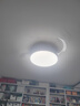 雷士（NVC）风扇灯餐厅吊扇灯led卧室北欧客厅灯三防 全光谱护眼 枕边风 云逸智控100W/全光谱/IP65三防 实拍图