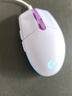 罗技（G）G102 有线游戏鼠标 淡紫色 RGB灯效 轻量化设计 吃鸡鼠标 赛博朋克 200-8000DPI 实拍图