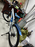 凤凰（Phoenix）儿童自行车山地车学生车脚踏车6-12-18岁童车 霸道 白蓝色 24寸 实拍图