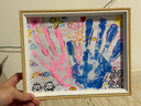 迪普尔生日礼物情侣手印相框送男女友同学手工diy手印画毕业纪念品 实拍图
