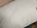 海澜之家（HLA）枕头纤维枕A类家用升级立体颈椎枕成人睡觉专用亲肤面料回弹枕芯 浅灰-立体枕芯 高枕48*74cm一只装/睡前高度21cm 实拍图