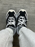 斯凯奇黑白金|男鞋秋季经典熊猫鞋增高透气时尚校园复古老爹鞋666114 实拍图
