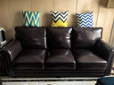 帕芭莎（PABUSIOR）【热销5万+】沙发美式真皮沙发轻奢真皮美式沙发大巴顿沙发客厅 单人+三人 【尊享版耐用15年】进口牛皮+羽绒靠包+衡温海绵 实拍图
