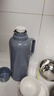 GIANXI保温壶玻璃内胆暖壶大容量暖瓶学生宿舍办公室热水瓶蓝色2000ml 实拍图
