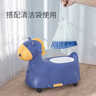 小哈伦儿童马桶音乐座便器宝宝坐便器男女孩婴幼儿尿盆便盆音乐款深邃蓝 实拍图