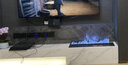 烨斯特3d智能雾化壁炉嵌入式电子壁炉欧式装饰电视柜背景仿真火焰加湿器 雾凇烁晶全不锈钢AI声控800mm 实拍图