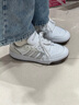 adidas ENTRAP美式校园风运动少年感复古篮球风板鞋男女阿迪达斯 白色/暗银金属/树脂黄   36.5 实拍图