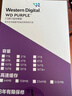 西部数据（WD）6TB 监控级机械硬盘 WD Purple 西数紫盘 SATA 256MB CMR垂直 安防存储 3.5英寸 WD64PURZ 实拍图