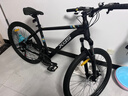 喜德盛（xds）山地自行车黑客350/旭日310 X6铝合金车架21速变速机械碟刹 黑客350黑银17寸（26款） 实拍图