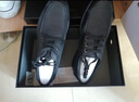 奥康官方男鞋 春秋季舒适系带商务休闲皮鞋时尚百搭真皮软面爸爸鞋 黑色 1243214127 41 255mm 实拍图