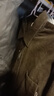 马登工装 美式休闲灯芯绒纯棉长袖衬衫叠穿内搭外套条绒衬衣男秋 深咖 2XL 实拍图