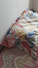 富安娜纯棉磨毛床上四件套 100%全棉加厚套件秋冬双人加大被套230*229cm 实拍图
