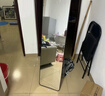 全品屋全身镜穿衣镜落地镜挂门服装店试衣壁挂镜一体简约北欧风150 实拍图