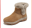 斯凯奇（Skechers）靴子女士2026加绒保暖雪地靴高帮户外休闲靴169103 实拍图