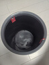 五月花压圈垃圾桶直投11L*3只装黑色分类宿舍家用卫生间厨房办公纸篓 实拍图