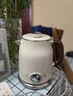 美的（Midea）艺术家电热水壶  烧水壶自动断电保温一体  1.6L大容量电热水壶 316L不锈钢恒温壶 精准控温 63-Q 实拍图