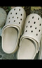 洁丽雅（Grace）洞洞鞋男士夏季户外开车凉鞋沙滩鞋EVA防臭外穿防滑手术室拖鞋男 实拍图