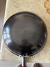 康巴赫（KBH）纯钛炒锅无涂层钛不粘锅少油烟平底炒菜锅炉灶通用32cm KGT-C32A  实拍图