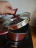 苏泊尔（SUPOR） 奶锅不粘锅泡面锅热牛奶小汤锅 宝宝婴儿辅食锅煤气电磁炉通用 PT16K1- 16cm 实拍图