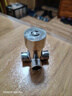全铜壳体二进一出分水器 冷热混水阀三通角阀热水器小厨宝水龙头 G款 三口都是外丝 可关水 实拍图