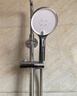 九牧淋浴花洒套装自动除垢喷枪家用卫生间顶喷手持花洒喷头增压淋浴器 【亮银除垢喷枪花洒】36647 实拍图