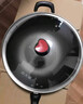 炊大皇炒锅不粘锅32cm少油烟平底炒菜锅煎锅电磁炉明火通用锅WG15068 实拍图