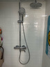皇家名匠精铜智能太阳能恒温混水阀淋浴花洒冷热龙头洗澡电热水器恒温水阀 幻影RS500增压恒温花洒套餐 实拍图