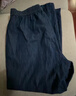 优衣库女装棉质牛仔舒适九分裤/水洗产品休闲百搭478995 473801 478995/67海蓝色 XL 实拍图