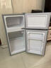 奥克斯（AUX）家用双门迷你小型冰箱 冷藏冷冻保鲜小冰箱 宿舍租房节能电冰箱 【国家补贴】BCD-38K122 升级款 银色 实拍图