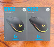 罗技（G）G102第二代游戏鼠标 RGB流光灯效鼠标 轻量化  游戏级8000DPI传感器 黑色 200-8000DPI 实拍图