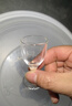 CLITON白酒杯套装一口杯茅台小酒杯 家用饭店用玻璃烈酒杯10ml 12只装 实拍图