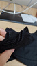 京东京造【美丽诺羊毛】男式40%羊毛袜子男冬季吸湿保暖防臭 黑色 实拍图
