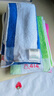 钟牌414 萃众毛巾家纺 经典414毛巾吸水洗脸巾柔软舒适面巾 萃众彩条毛巾 （三色各一） 3条 78.5g 77.5cm*33.5cm 中号 实拍图