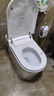惠达（HUIDA）智能马桶坐便器不限水压内置泡沫盾座圈加热脚踢离座冲水 ET69-P升级-感应翻盖+蓝泡冲+离座关盖冲 305/300mm （适用290-385mm) 实拍图
